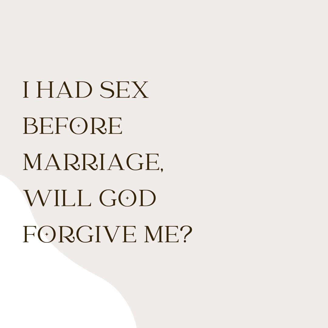 I had sex before marriage, will God Forgive? See if! : r/Christianity