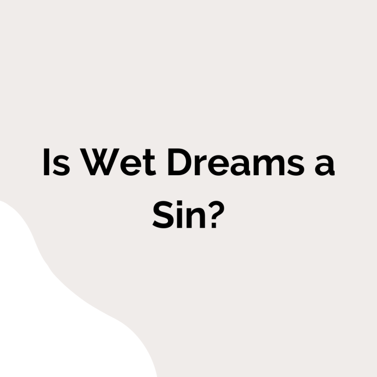 are wet dreams a sin